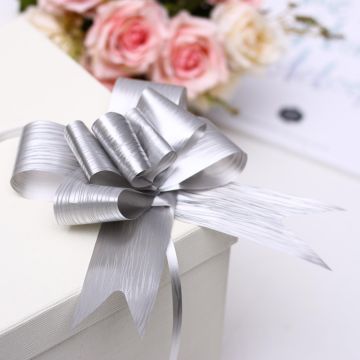 Бант-бабочка 5см серый Линии 10/10