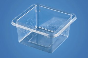 Контейнер ПЭТ 125мл ПР-СТ-80/45 (80Х80х45) Протэк 360/360 