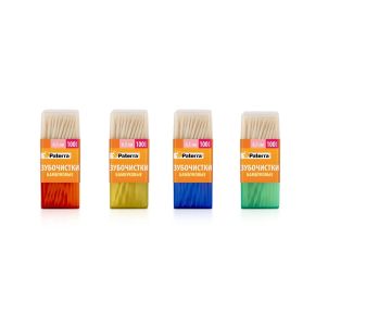 Зубочистки в бочонке (100шт) Paterra 12/480