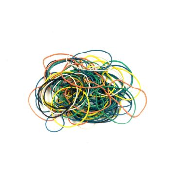 Резинка банк 50гр 60 мм цветная 1/200