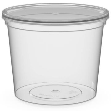 Банка 0,6л d-112 б/кр прозрачная Перинт 800/400