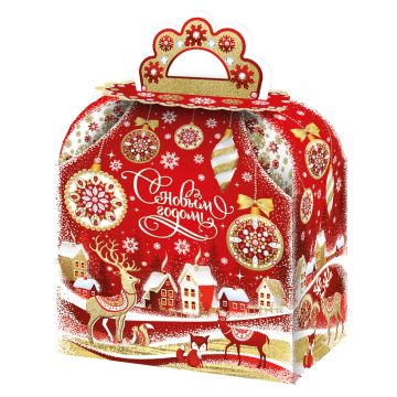 НГ Коробка до 1,0кг 160х100х190 Ларец 1/200