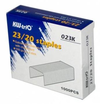 Скобы №23/20 1000шт на 160л KW-trio 1/20/120