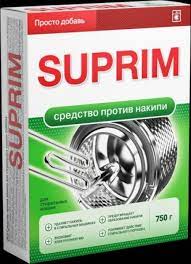 Cредство против накипи для стирал машин 750г Suprim 1/18 