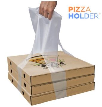 Пакет для переноски пиццы под коробки 25-46см ПНД (20х65)-35 PizzaHolder XL 100/1000
