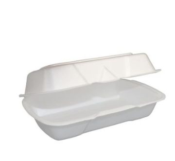 ВПС Ланч-бокс 1-сек (235х145х70) белый LB-230 эконом вспен ТДУ 100/100