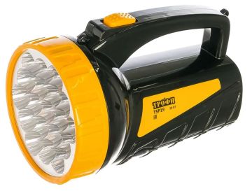 Фонарь ручной аккумуляторный TSP19 4V2Ah 19+18xLED ЗУ 220V C0045552 ТРОФИ  1/1 