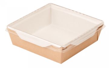 Крышка для салатника 1200мл 145х145х62мм DoEco OpSalad 50/300