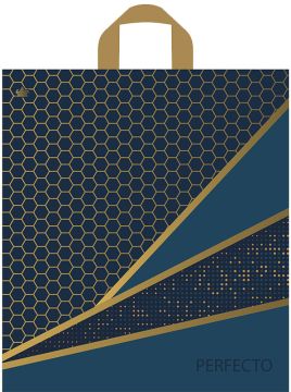 Пакет с петлевой ручкой (42х46)-95 Перфекто Соты Тико 25/300 