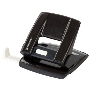 Дырокол на 20листов металлический черный Brauberg Ultra 1/30/60