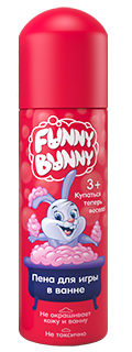 Пена для ванн 160мл Детская BUBBLE BUNNY розовая Сибиар 1/12 