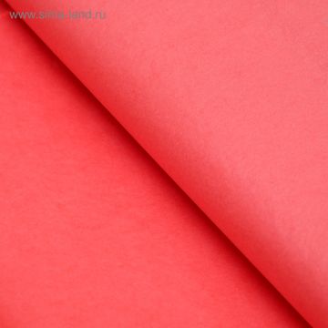 Бумага подарочная Тишью в листах 50х66см красная ИФ 10/10