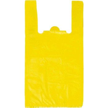 Пакет Майка ПНД (25+12)х45-9 желтая 100/5000