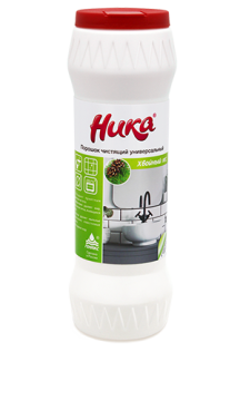 Средство чистящее порошок 550г НИКА Хвойный лес 1/20/