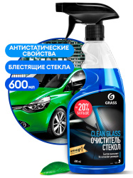 Средство для мытья стекол и зеркал 600мл триггер Clean glass Грасс GRASS 1/6