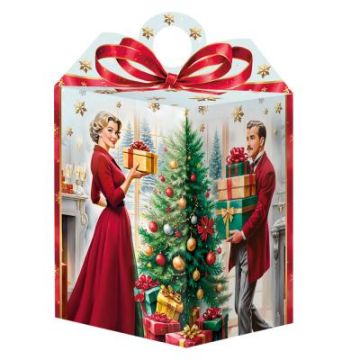 НГ Коробка до 1,0кг 115х115х170 Традиция 1/150