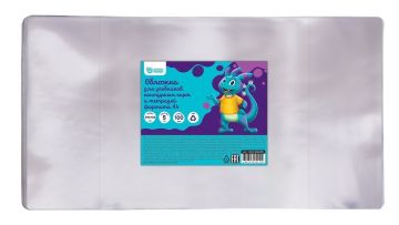 Обложка 300х565 100мкм для учеб  универсальная ПВХ Schoolformat 1/5/500