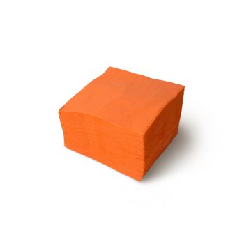 Салфетки (24х24) (100) интенсив оранжевые 1/42