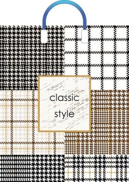 Пакет с пластмассовыми ручками (38х45)-90 Гленчек 10/150