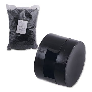 Пломба пластиковая (2200 штук), под пломбиратор, диам. 10мм, выс. 7мм, упаковка 1кг, неар