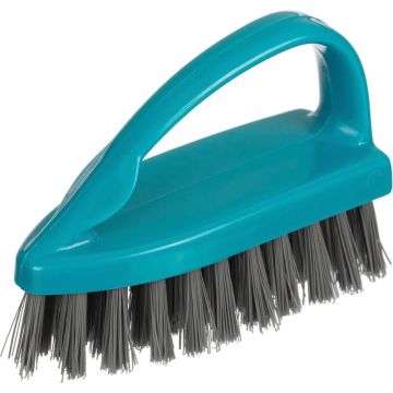 Щетка Утюжок Мини 6х9х3,4 см пластик цвет ассорти YORK 1/48