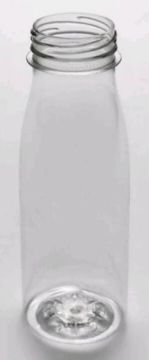 ПЭТ бутылка 0,25л горло 38мм прозрачная КЗН 100/100