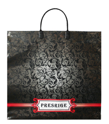 Пакет с пластмассовыми ручками (35х38)-90 Престиж 10/100 