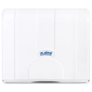 Диспенсер для полотенец LAIMA PROFESSIONAL (Система Н2) Z-сложения белый ABS 1/20 