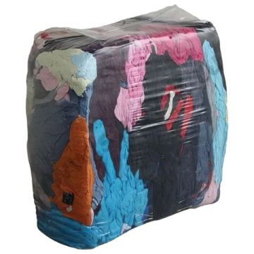 Ветошь Цветной 40х60 трикотаж 100-120г/м2 90%хлопок 10% синтет 1/1