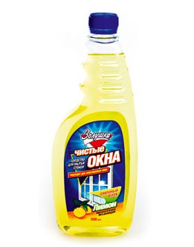 Средство для мытья стекол и зеркал 750мл сменный блок Лимон Золушка Ч-21-15 1/12