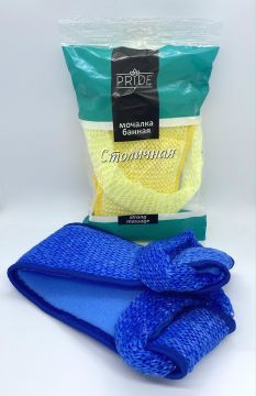 Мочалка для тела банная Столичная 480х110х15мм 1/40