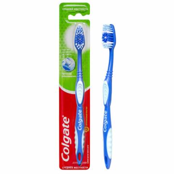 Зубная щетка Colgate Премьер отбеливания средней жесткости 1/72 
