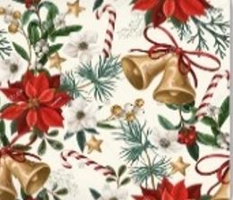 НГ Салфетки (33х33) 3-сл Рождество NEW (20) 1/15