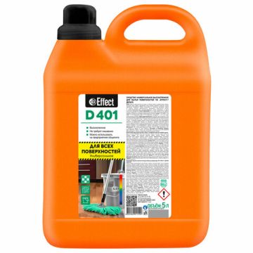 Средство жидкое 5кг моющее для поверхностей EFFECT Delta401 высокопенное 1/2