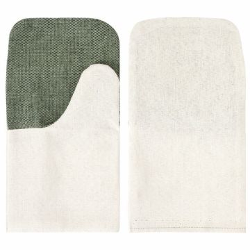 Рукавицы Х/Б пл.380гр с брезент огнеупорн наладонник LAIMA 1/5