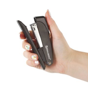 Степлер №24/6 26/6 до 20л Office BRAUBERG 1/12