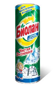 Средство чистящее порошок 400г Биолан Горная свежесть 1/24