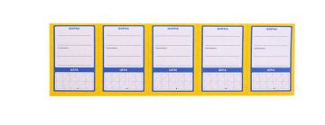 Ценники (75х50) картонные Овал 5 (30) OfficeSpace 1/25 