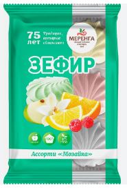 Продукты, Зефир Мозайка 270г Меренга 1/1 