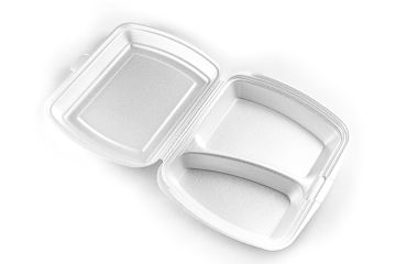 ВПС Ланч-бокс 2-сек (247х206х70) белый 82 LB  вспен ЮУП 200/200 