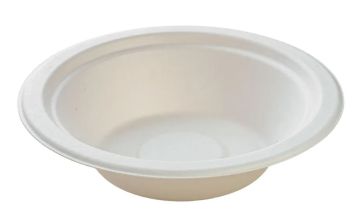 Тарелка ЭКО d-178 500мл миска суповая целлюлоза 25/900 