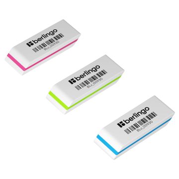 Ластик 50х19х8мм натуральный скошенный Eraze 930 Berlingo 1/36