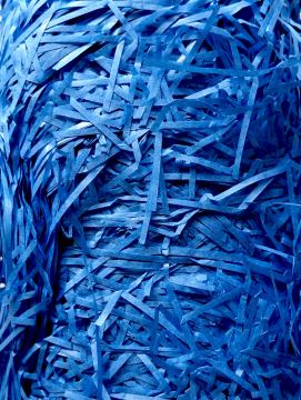 Наполнитель бумажный 50г синий василек 1/1