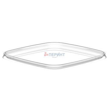 Крышка прозрачная к банке куб 0,6л d-131 Перинт 400/400