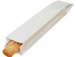 Пакет бумажный белый 470х110х50 38г/м2 ЭДП под багет 100/2500