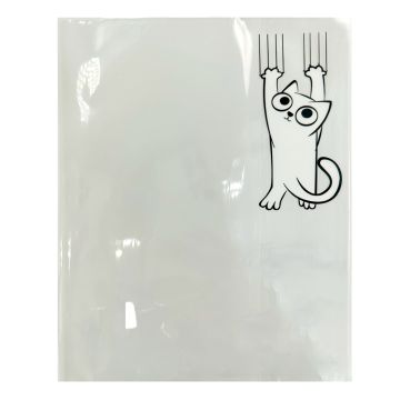 Обложка 213х350 100мкм для тетради и дневника 10шт ПП Кот Centrum 1/100