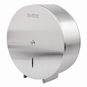Диспенсер для туалетной бумаги  LAIMA PROFESSIONAL INOX (Система T1) нерж сталь 1/10