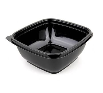 Контейнер ПЭТ 750мл (160х160х62) СпК-1616 Кубик черный ПолиЭр 75/450