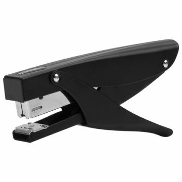 Степлер №24/6 до 30л ПЛАЕР металл.корпус, черный Extra Easy Press BRAUBERG 1/12/24