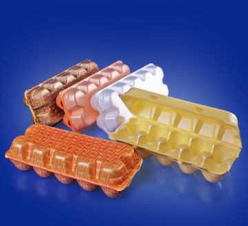 ВПС Лоток для яиц UE-10 вспен желтый ТДУ 100/100